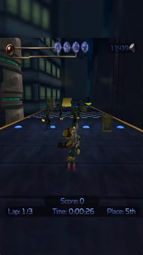 GAMING | CLASSICS | ENTERTAINMENT on Instagram: "The hoverboard races in Ratchet & Clank add a burst of arcade-style speed to the adventure. These races challenge Ratchet to master tight turns, boost pads, jumps, and risky shortcuts while competing against rival racers. Winning comes down to speed, technique and smart racing rather than just holding full throttle."