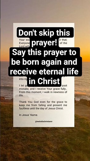 Don't skip this prayer - Prayer for Forgiveness of sins #PrayerForForgivenessofsins #SalvationPrayer