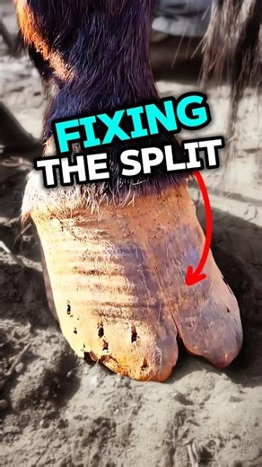 Fixing a Deep Crack to Save the Hoof