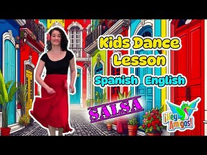 Spanish & English Kids Dance Lesson: Salsa Music