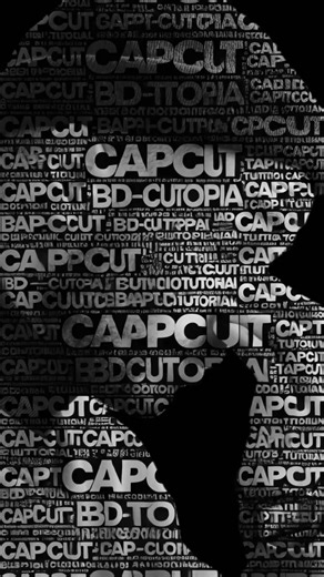 CapCut Typography Face Tutorial 🔥 Easy Text Face Effect (Shorts)