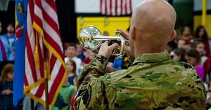 Army bugler’s trumpet stolen from truck on Veterans Day