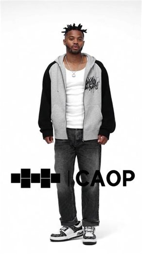 剥离所有冗余，在绝对的白色语境中｜字母矩阵与蓝白定义“新潮” #CAOP草牌 #百搭鞋子 #ootd穿搭 #潮鞋推荐 #好看的鞋子