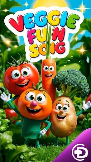 Veggie Fun Song | Sing-Along Kids Song | Veggie Tales Inspired 🎵🥦
