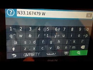 How to use GPS coordinates on Garmin DriveSmart using only search field