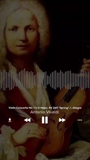 Vivaldi Violin Concerto No. 1 in E Major Spring Allegro
