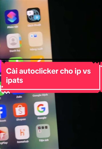 Chi tiết cách cài autoclick trên ip