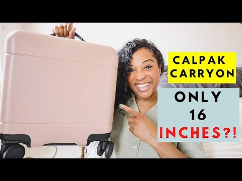 CALPAK CARRY ON: Hue Mini Carry On Luggage Review