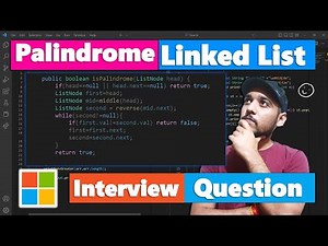 Palindrome Linked List | Check Linked List is Palindrome or Not ?