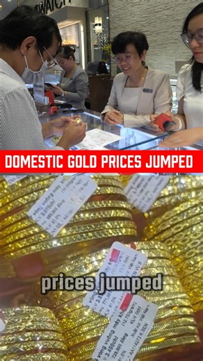 Gold prices in Vietnam surge - The Saigon Times