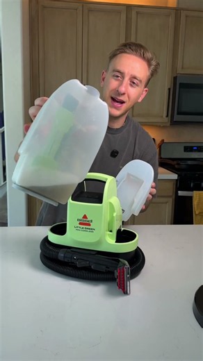 This BISSELL’s Tiny Carpet Cleaner Is a BEAST! 🤯