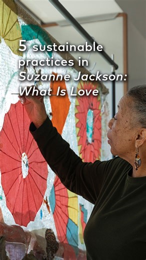Suzanne Jackson’s sustainable practice transforms discarded materials into luminous paintings.🎨 Using recycled and found materials like peanut shells, dried paint, bogus paper, and feathers, she gives new life to often thrown-away objects.​ "Suzanne Jackson: What Is Love" is the first major museum retrospective of her six-decade career, celebrating her approach to rewriting the rules of painting and beyond.​ Plan your visit today and don’t miss the chance to experience over 80 works spanning he