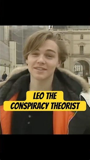 Leo DiCaprio's Wild 1995 Conspiracy Theory! 😂