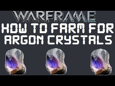 Warframe - How To Farm For Argon Crystals