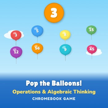 3rd Grade Missing Factor Math Game | Math Center Activity