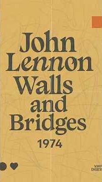 John Lennon - Walls And Bridges