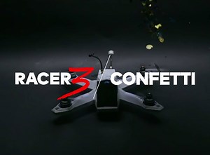 Racer3 vs Confetti | Drone Racing League