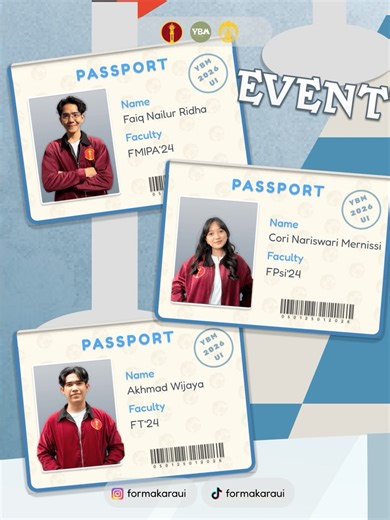 Formakara UI on Instagram: "🕊️MEET OUR TEAM: Yok Budak Masok UI 2026 “Win The Game, Reach The Peak!” ⛰️ Halo, Pejuang Puncak! 🕊️ Perkenalkan, kami adalah tim Yok Budak Masok Universitas Indonesia 2026 yang siap menemani setiap langkah perjalananmu menuju puncak PTN. Dengan strategi dan dedikasi, kami hadir untuk mendukung prosesmu dari mengenal hingga sampai di UI. Untuk informasi lebih lanjut, pantau terus lini masa YBM UI melalui kanal media sosial kami: Instagram: @formakaraui