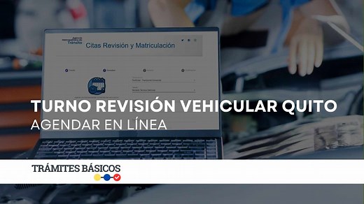 Turno para revisión vehicular en Quito (AMT)