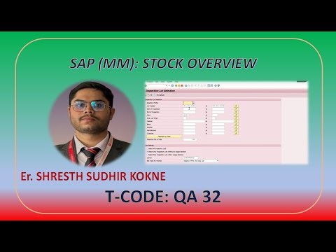 QA 32 Tutorial By Er.SHRESTH SUDHIR KOKNE