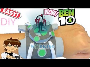 Diy: How To Make A Ben 10 Omnitrix Out Of Cardboard