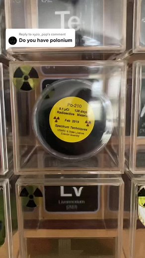 Reply to @xyzo_pop #polonium #radiation #radioactive #periodictable