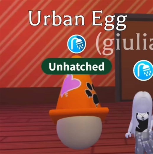 Urban Egg Hatching in Adopt Me on Roblox