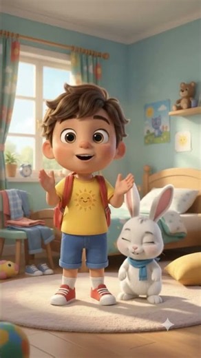 Get Ready, Let's Go! 👕🎒 | Fun Morning Song for Kids #KidsSongs #MorningRoutine