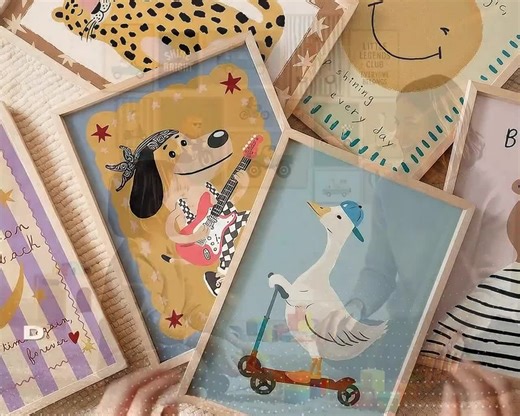 100 Printable Animal Wall Art Bundle Nursery Prints Kids Room Decor Baby Boy Girl Posters Playroom Decor Animal Car Printable Art Set - Etsy