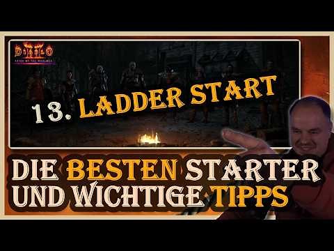 D2R | The BEST STARTER Builds ⚠️ Ladder Season 13 + additional TIPS | Diablo 2