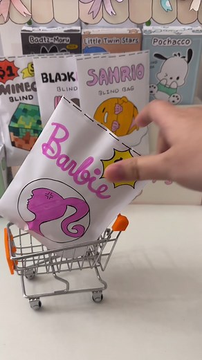 DIY Paper Craft Barbie Blind Bag Unboxing and Squishy| Craft Papercrafts