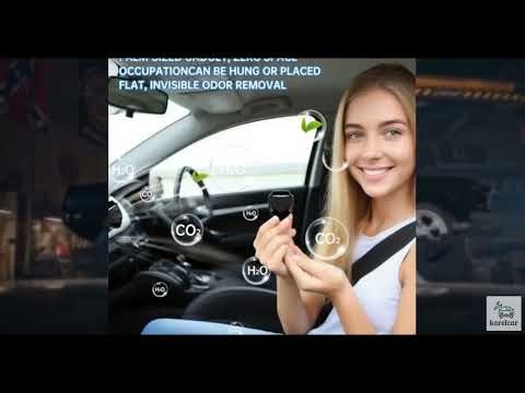 Review - TNQDA Car air purifier,Odor Eliminator,Air Purifier/Absorber,Car Smell Remover f