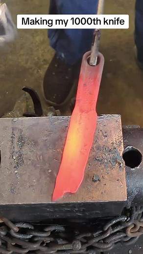 Remaking My First Knife for My 1000th - Knife Making Process