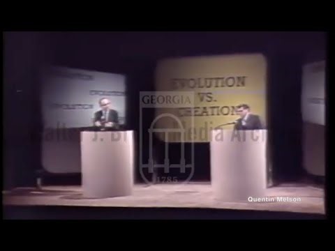 Duane Gish & Russell Doolittle Debate Theory of Evolution at Falwell's Liberty University 10/14/81