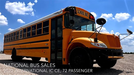 2020 International IC CE, 72 Passenger - National Bus Sales