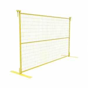 [Hot Item] Canada Temporary Mobile Fence Construction 8FT Temporary Fencing Movable Fencing