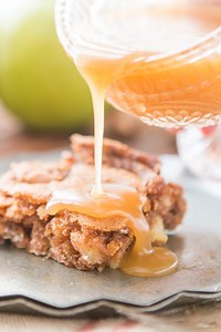 Apple Cake with Caramel Sauce recipe - oh sweet basil