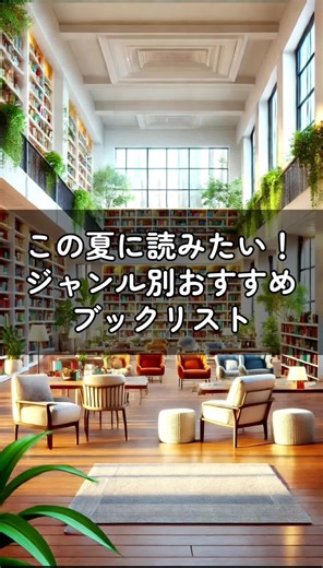 🌻この夏に読みたい！ジャンル別おすすめブックリスト📚 夢中になる作品ばかり集めてみました。 保存して読書の参考にしてみてくださいね📚🔖 #本紹介 #小説紹介 #読書 #読書好きな人と繋がりたい #本 #小説
