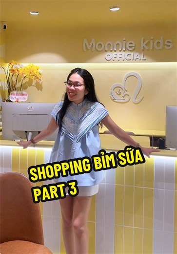 Shopping bỉm sữa part 3 🥰🤣@Chi Monnie kids #baongocaerobic #monniekids