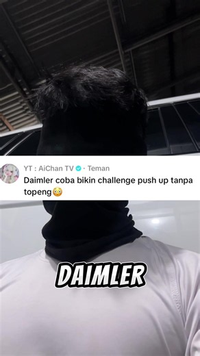 Encok dikit ga ngaruh @YT : AiChan TV #pushupchallenge #fyp | Push Ups