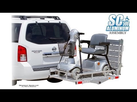SC500-AF Aluminum Folding Mobility Carrier - Assembly