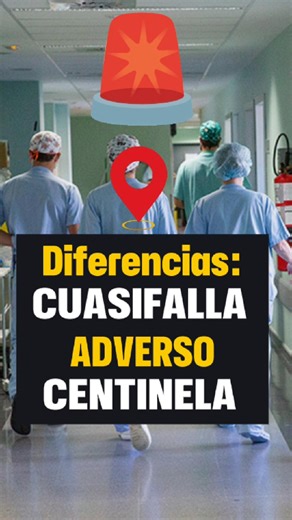 Evento cuasifalla, adverso y centinela.🚨 #enfermeria #medicina #hospital #eventos #centinela #cuasifalla #adverso #precaucion #pacientes #cuidado | Enfermero Iván