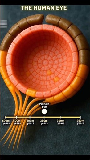 Human Eye evolution #shorts
