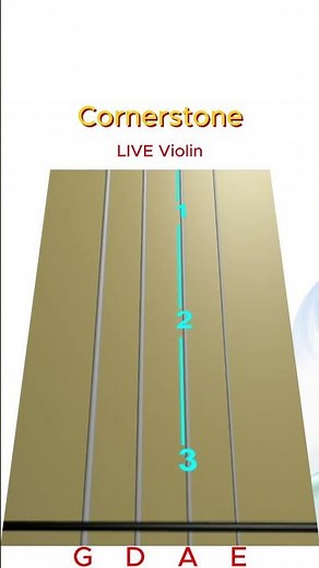 CORNERSTONE 🧱 by Hillsong Worship | LIVE Violin