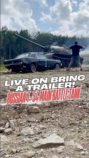 Our T-54 Main Battle Tank is Live on Bring A Trailer! Link is in the comments! 👇