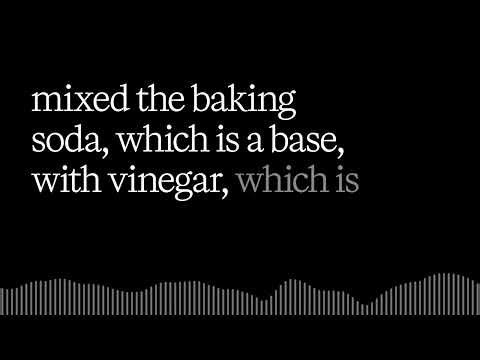 Baking Soda Volcano Reaction Demonstration