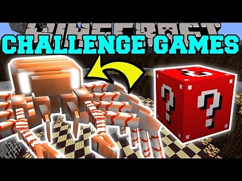 Minecraft: CRABZILLA CHALLENGE GAMES - Lucky Block Mod - Modded Mini-Game