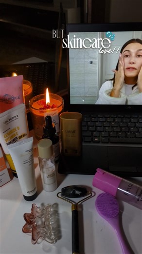 skincare looks more so make-up looks light!!....🎀✨