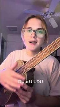 You gotta learn this one! Ukulele strumming pattern tutorial…beginner friendly!🫶 #ukulele #tutorial