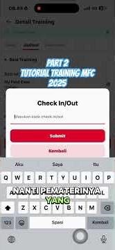 PART 2 - TUTORIAL TRAINING MFC 2025-2026 ( Sesi Meeting )
